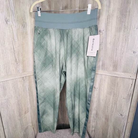 Athleta Nikita Tapered Crop Pants Printed - Picture 2 of 8